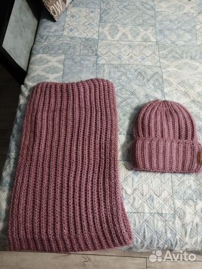 Шапка и снуд женские