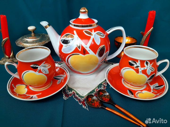 Редкий чайный сервиз Полоне 