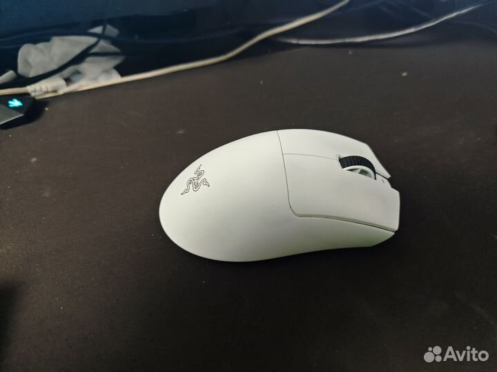 Игровая мышь razer deathadder v3 pro + адаптер 8k