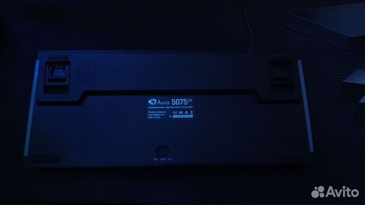 Кастомная клавиатура на основе akko 5075S