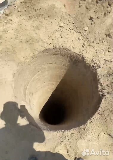 Копка колодцев и канализации до 16м