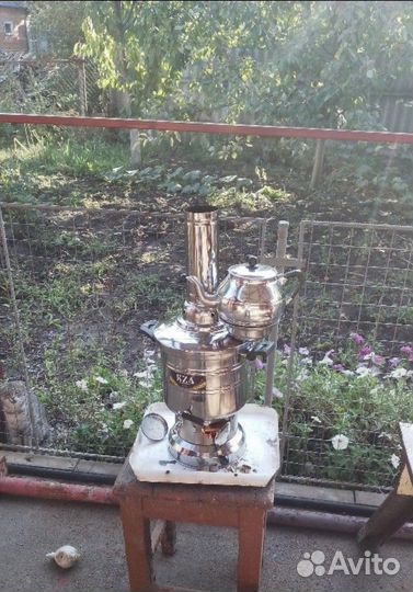 Турецкий самовар на дровах