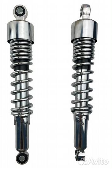 Амортизаторы мопед Альфа/Дельта пара (340мм/360мм)