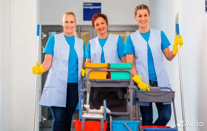 Вахта в Москве - Уборщица /к на производство