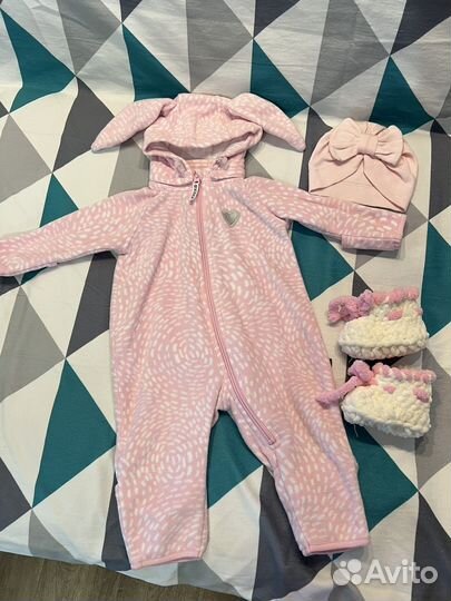 Комбинезон crockid для девочки 68-74
