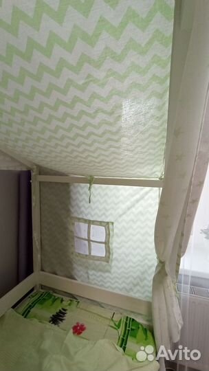 Балдахин на кроватку домик