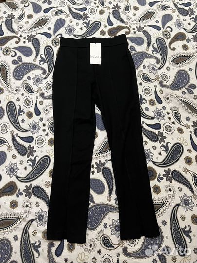 Брюки с разрезами спереди новые maag