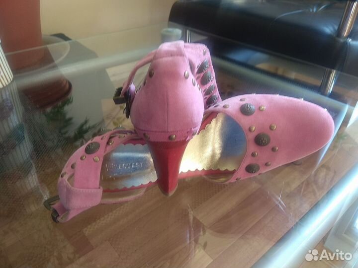 Туфли женские, натуральная замша, 38 р-р