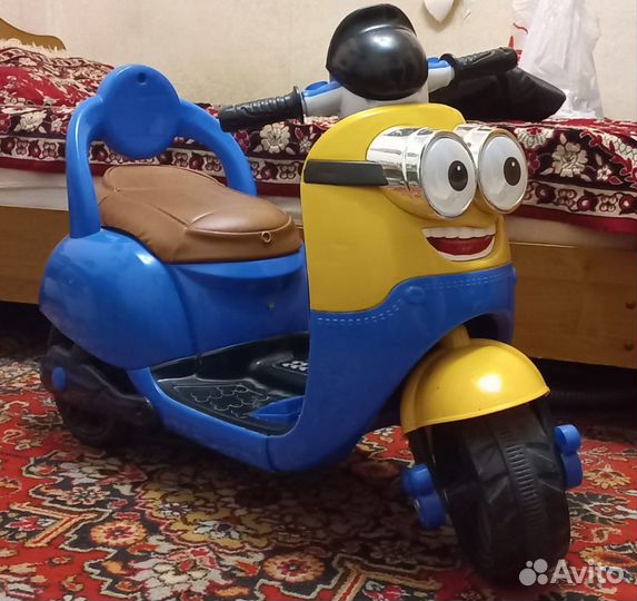 Детский мотоцикл на аккумуляторе бу