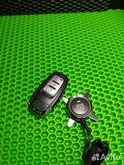 Кнопка старт стоп с автозапуском с телефона