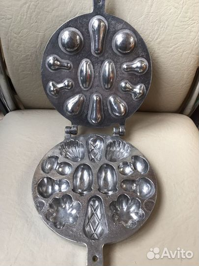 Форма для печенья, орешница СССР