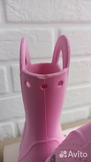Резиновые сапоги crocs 25