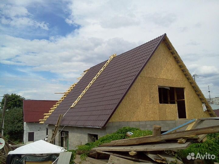 Монтаж кровли