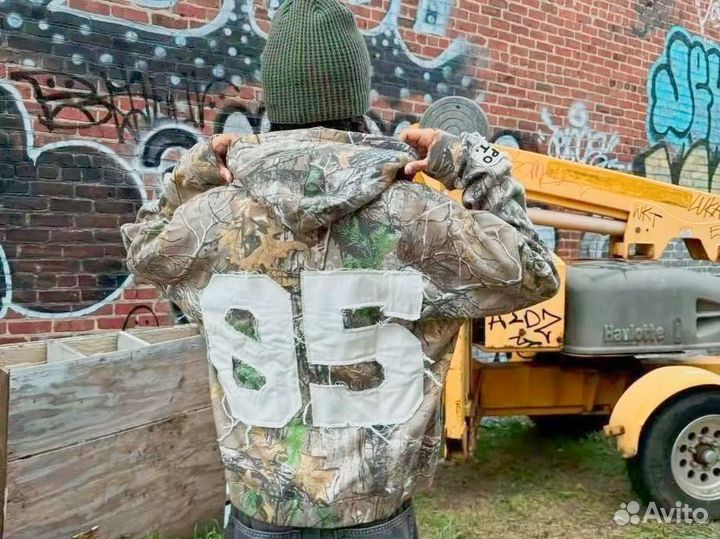 Худи камуфляж y2k