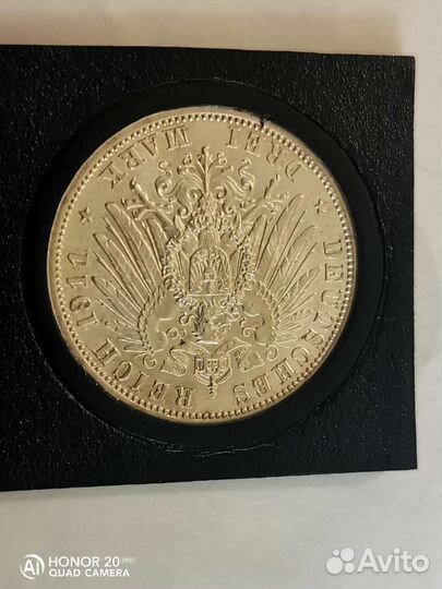 3 Марки 1911 и 1914 Бавария