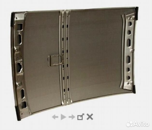 Панель крыши в сборе lanos