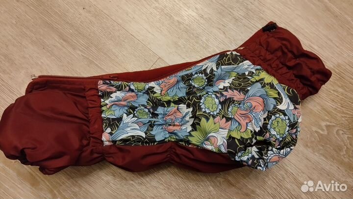 Зимний комбинезон на таксу