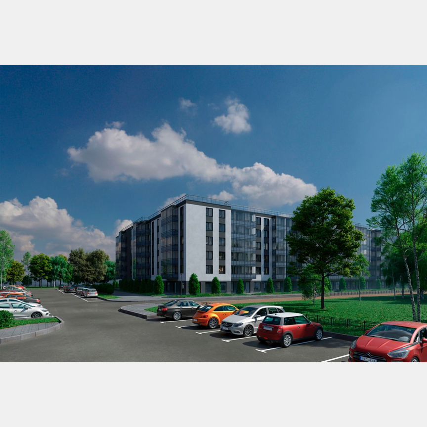 1-к. квартира, 46 м², 6/6 эт.