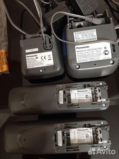 Радиотелефон panasonic 2 трубки