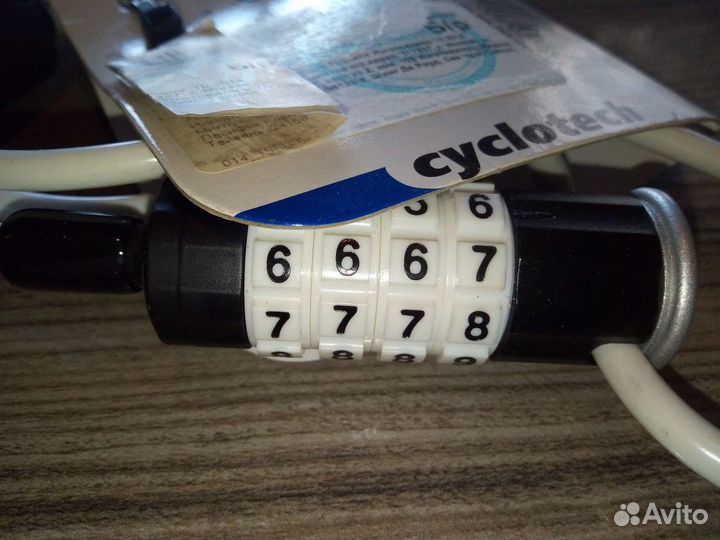 Велосипедный кодовый замок