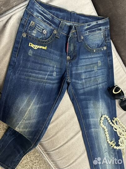 Джинсы Dsquared темно-синие s
