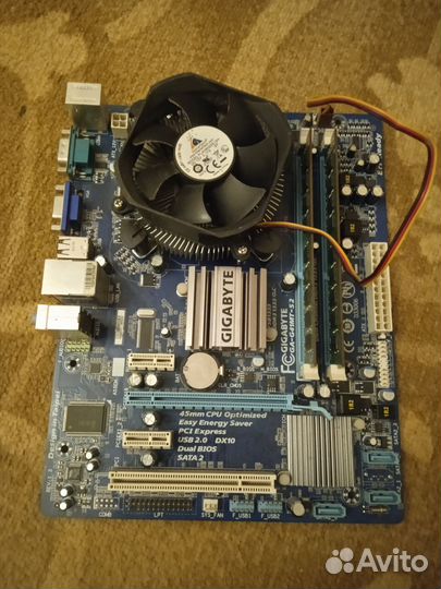 2 ядра (3.16MHz) 4GB DDR3 Gigabyte g41