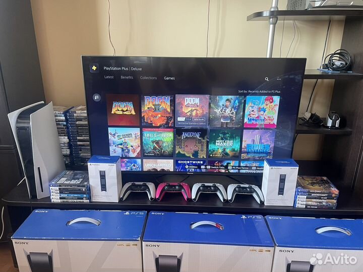 Sony PlayStation 5 disc/500+ игр/Новая