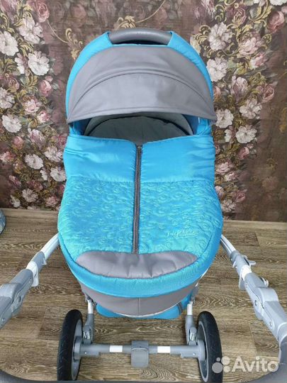 Коляска 3 в 1 Camarelo