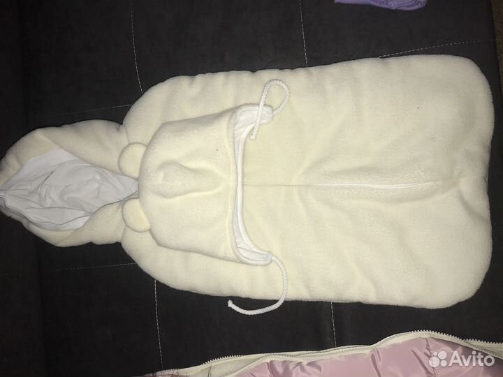 Конверт на выписку зимний для девочки