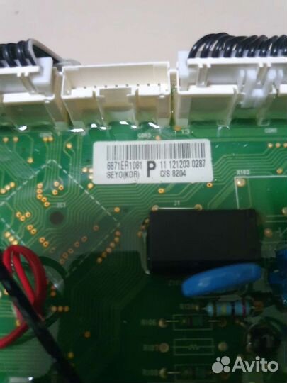 Блок управления стиральной машины LG