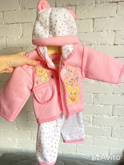 Цена за всё.Детские вещи на девочку,3-6 мес