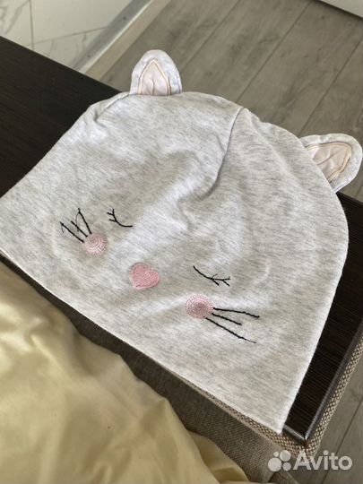 Шапка для девочки на 2.5-3 года