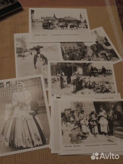 Набор открыток Старая Москва Московские улицы