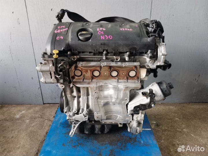 Двигатель Citroen C4 B7 EP6 1.6 62Т.км