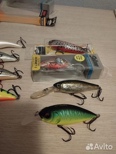 Воблеры salmo, rapala