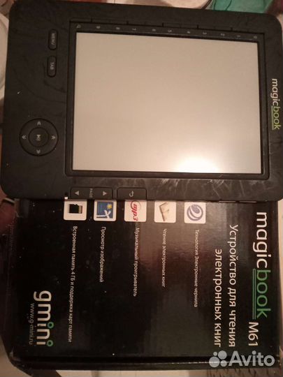 Электронная книга gMini magic book M61