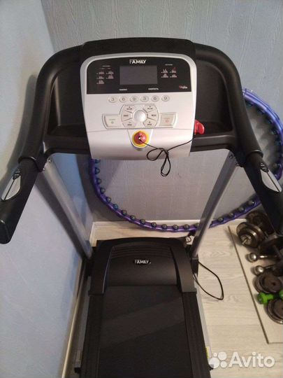 Беговая дорожка электрическая складная