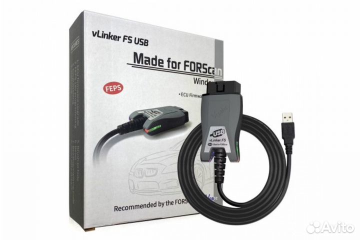 Автосканер Vgate vLinker FS USB для Forscan