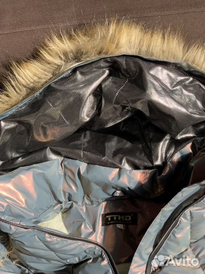 Шикарный комбинезон зимний с мехом