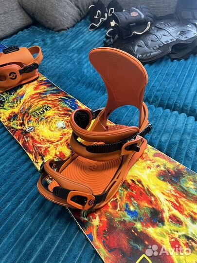 Крепления для сноуборда union contact