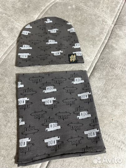 Шапка и снуд для мальчика