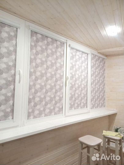 Рулонные шторы Блэкаут. Замер и монтаж бесплатно