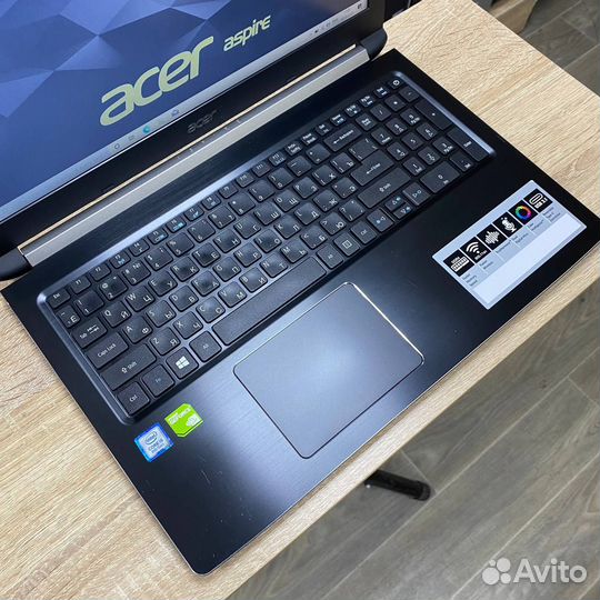 Ноутбук Acer Core i5 8th, 8Gb, SSD 512Gb, MX150