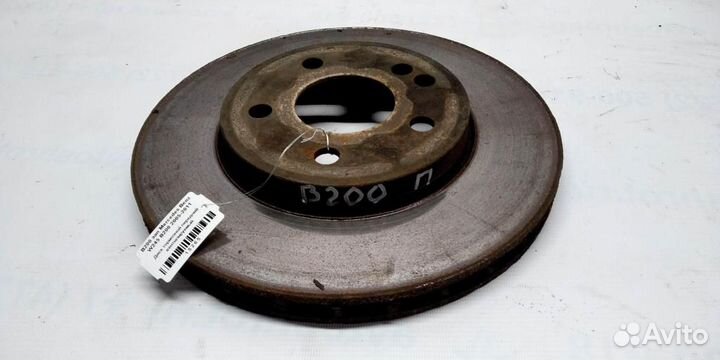 Диск тормозной вентилируемый передний mersedesben