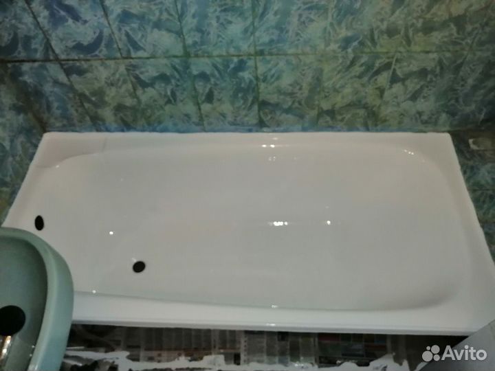 Реставрация Ванн наливным акрилом эмалировка