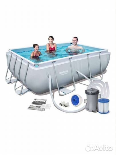 Бассейн Bestway Power Steel 56629, 282х84 см