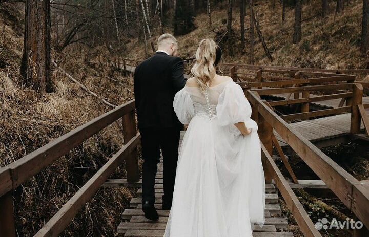 Свадебное платье в стиле бохо