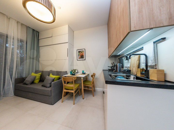 Апартаменты-студия, 17,5 м², 4/9 эт.