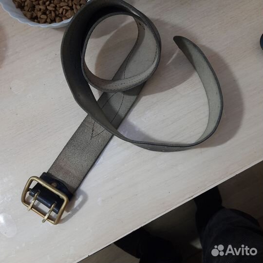 Ремень кожаный офицерский СССР