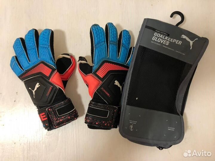 Перчатки вратарские детские р. 4 5 7 Adidas Puma